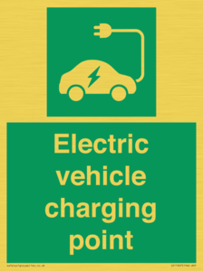 Electric vehicle charging point
